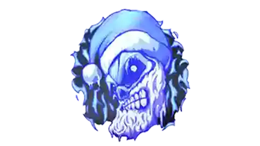 STICKER | NUMB SANTA